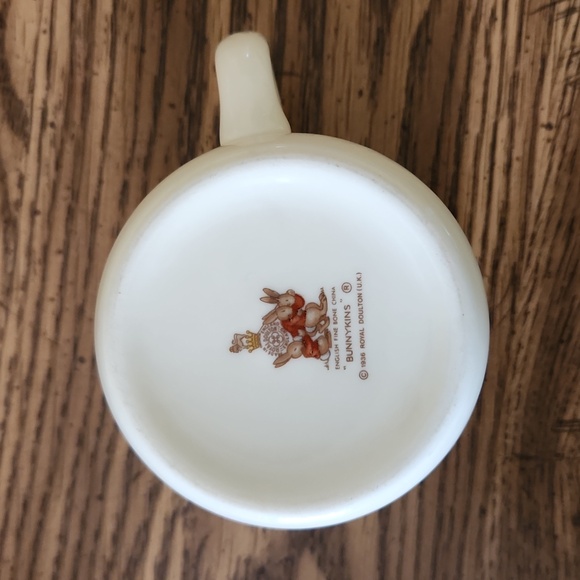 Vintage Bunnykins Cup and Bowl Set by Royal Dalton - Picture 7 of 9